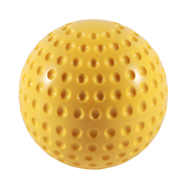  Softball amarillo óptico de lanzamiento rápido personalizado Whosale de 11 pulgadas