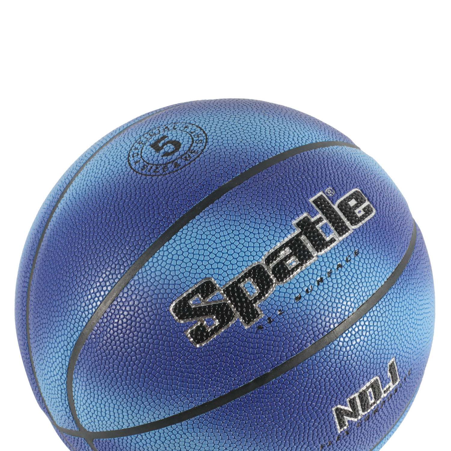 Balón de baloncesto laminado de PVC de tamaño oficial en marrón para jugar en interiores y exteriores