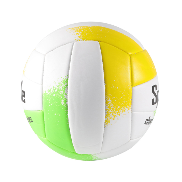 Logotipo personalizado de cubierta de PVC de voleibol cosido a máquina tamaño 5
