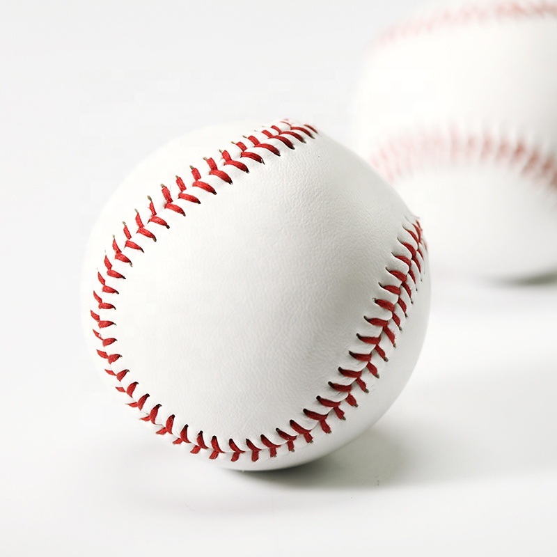 Cubierta de PVC al por mayor Béisbol Esponja de goma Núcleo Béisbol al aire libre personalizado